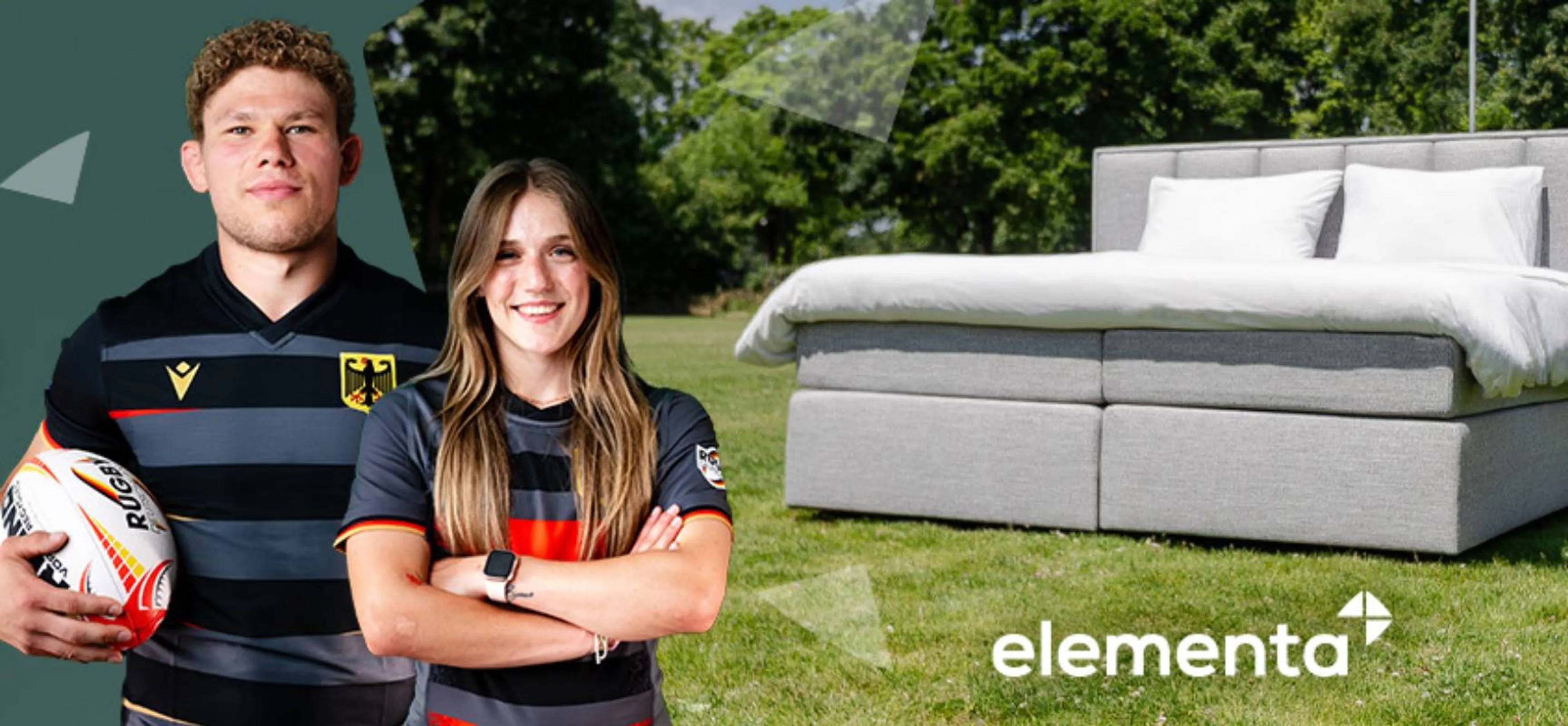 Unser Bett für Rugby Deutschland: Neue Partnerschaft mit Swiss Sense