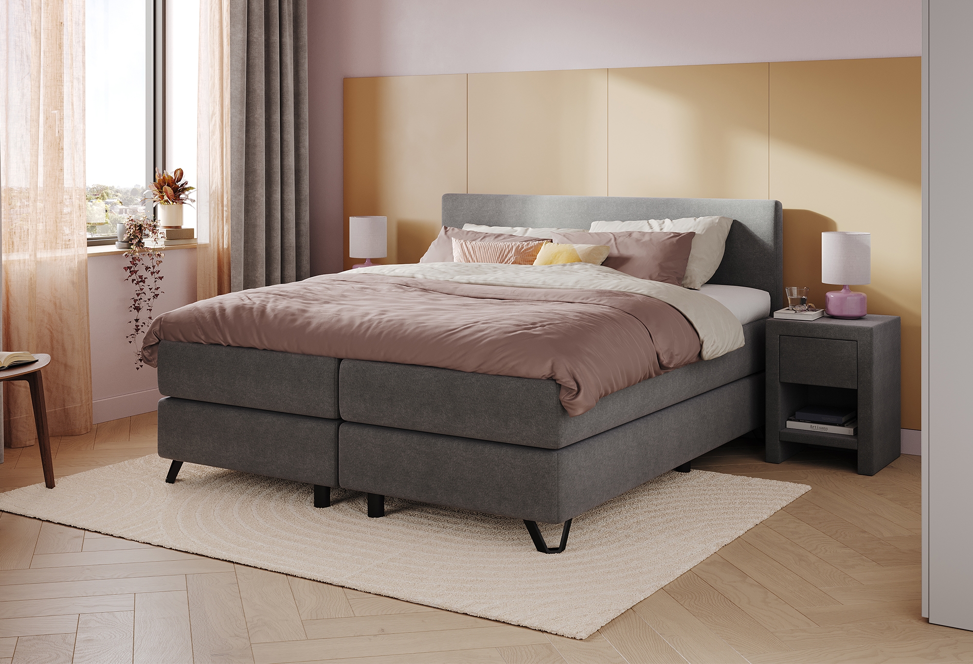 Boxspringbett Home 180 - schnell lieferbar