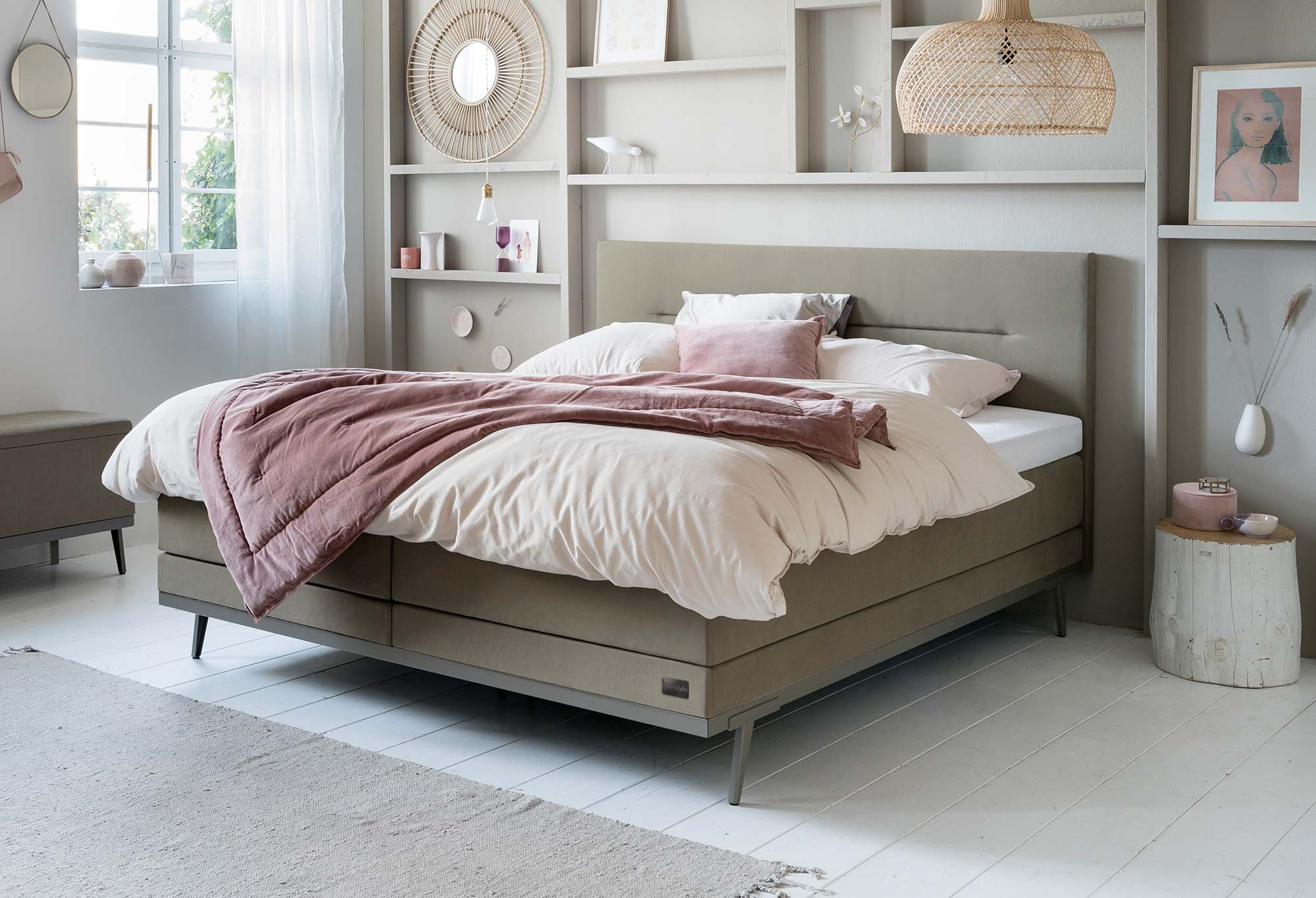 Boxspringbett Lifestyle Cinnamon