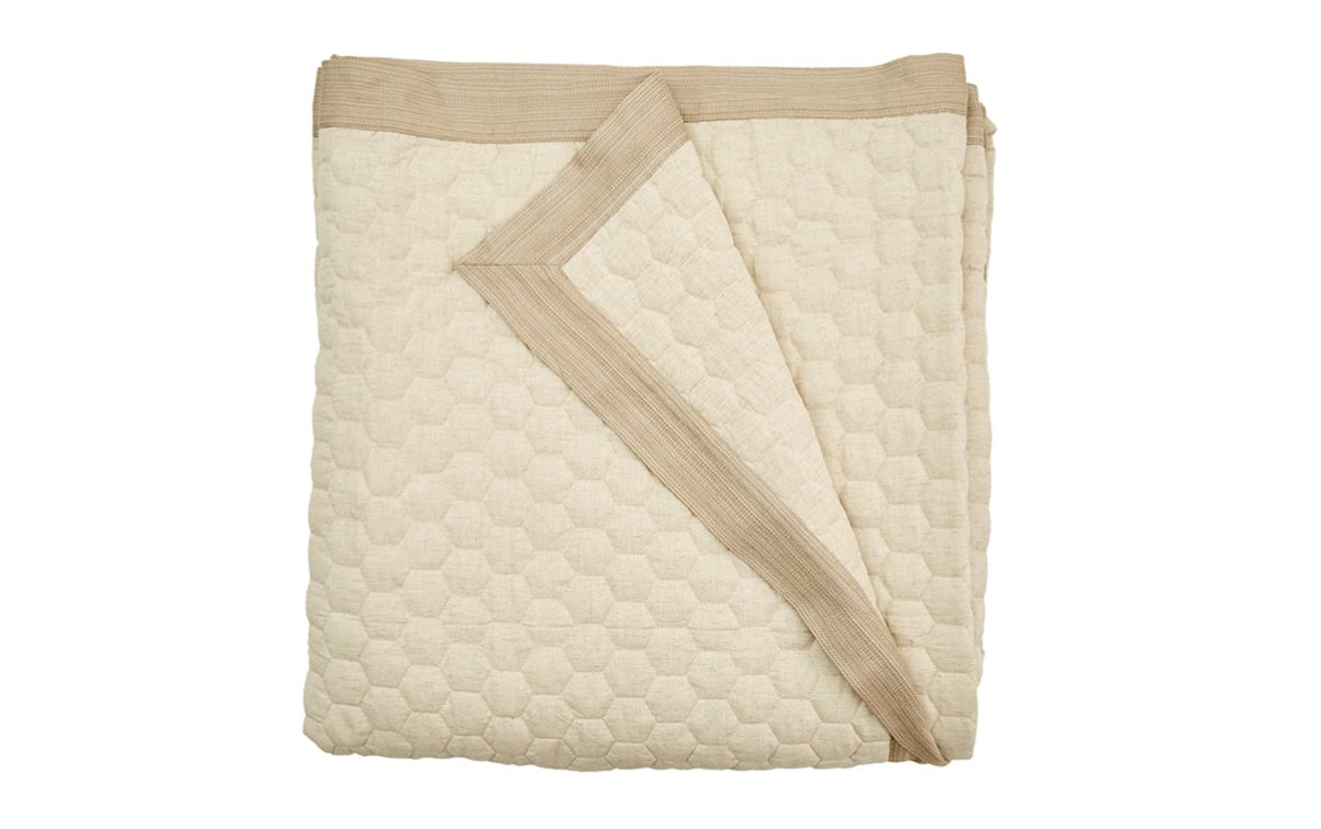 Diks Natural Grid Tagesdecke 260x260