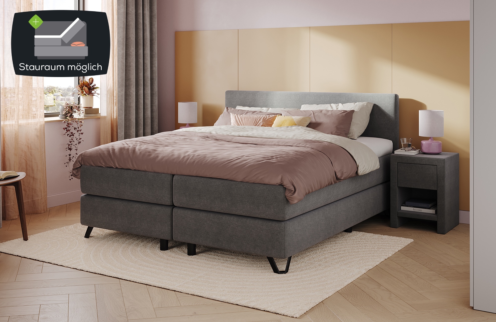 Boxspringbett Home 180