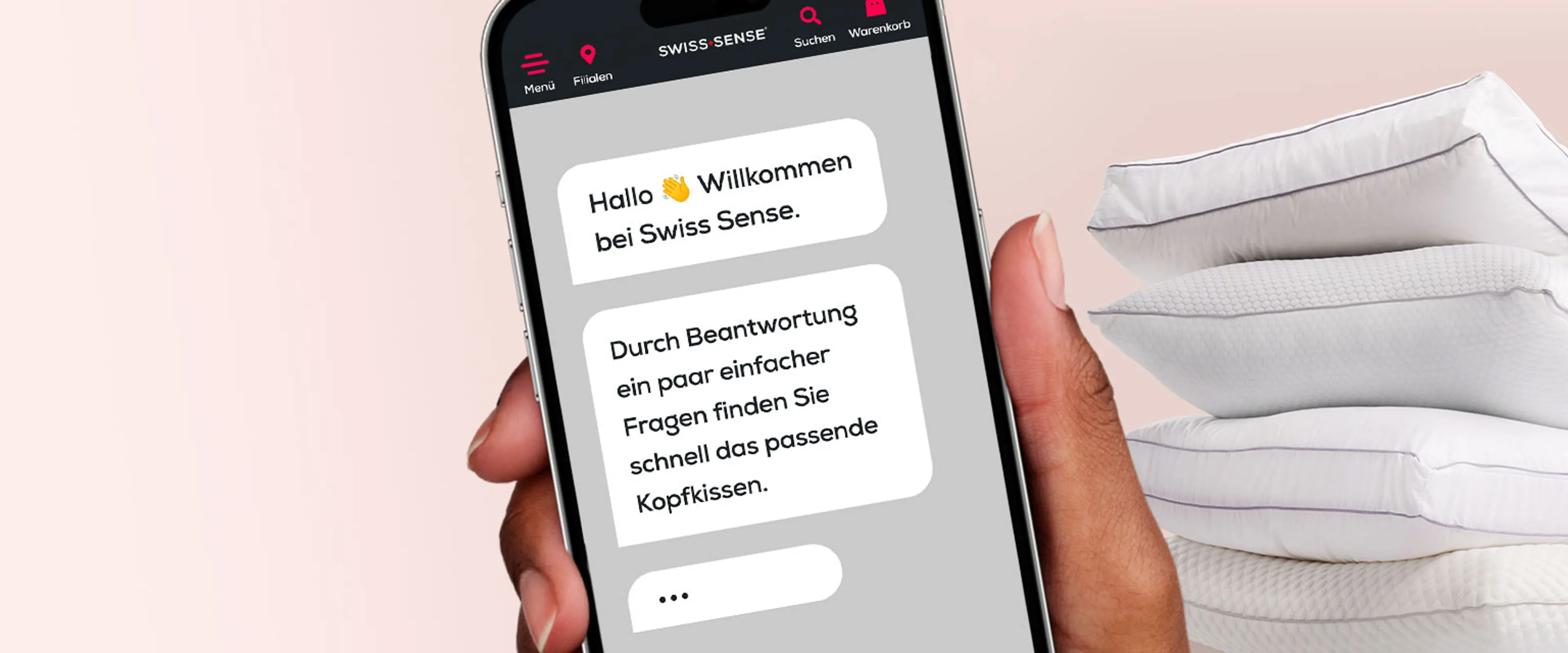 In nur 1 Minute zum perfekten Kissen