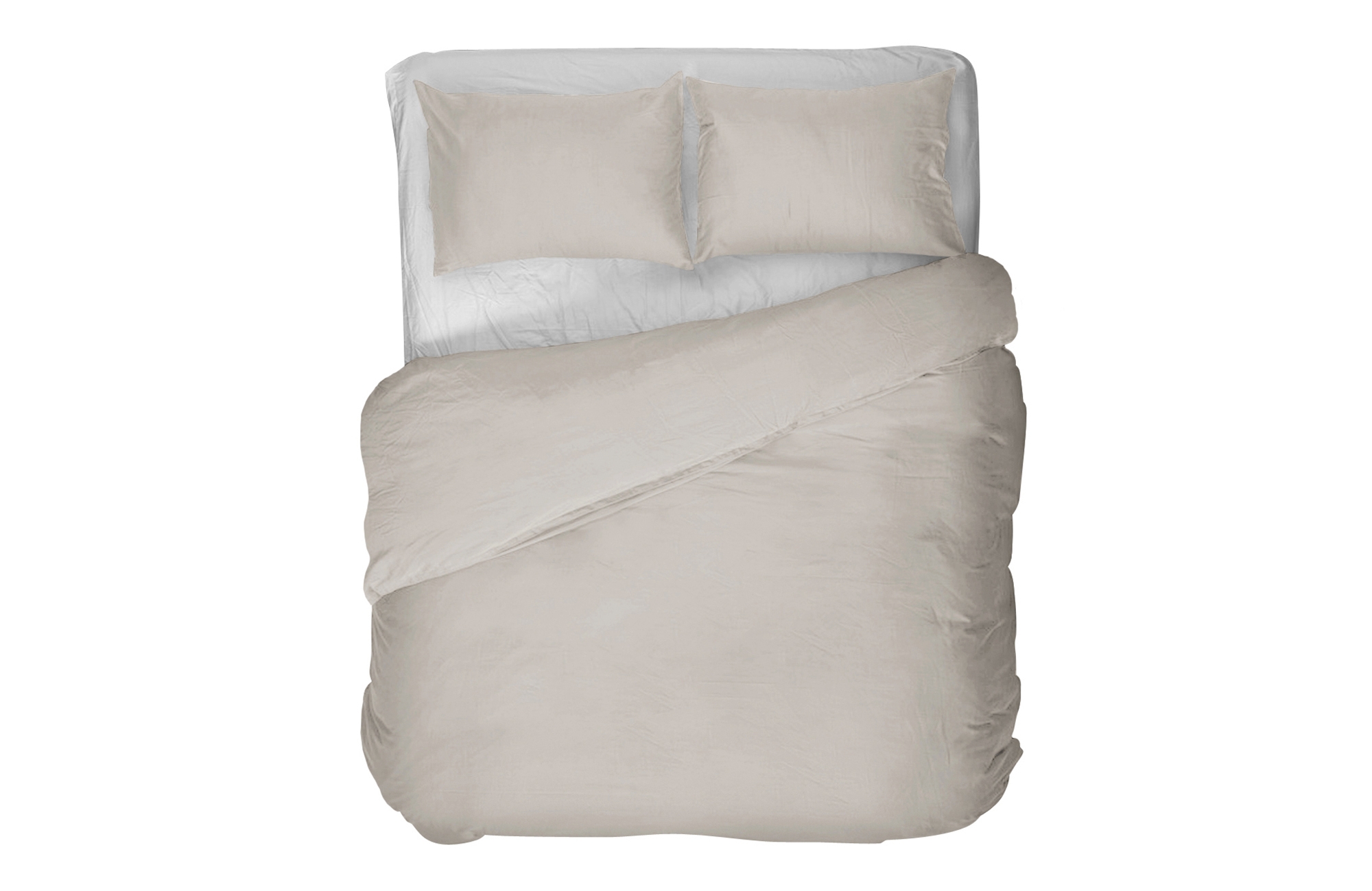 Kayori Daiki Bettwäsche Silbergrau