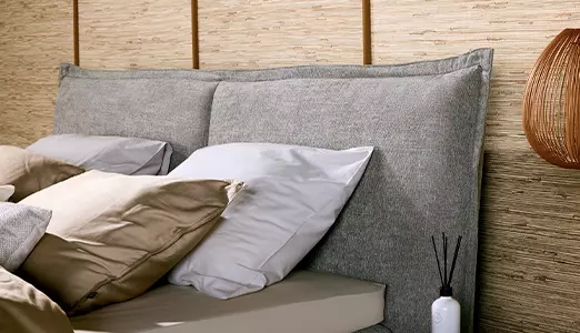 Stilvolles Kissenkopfteil