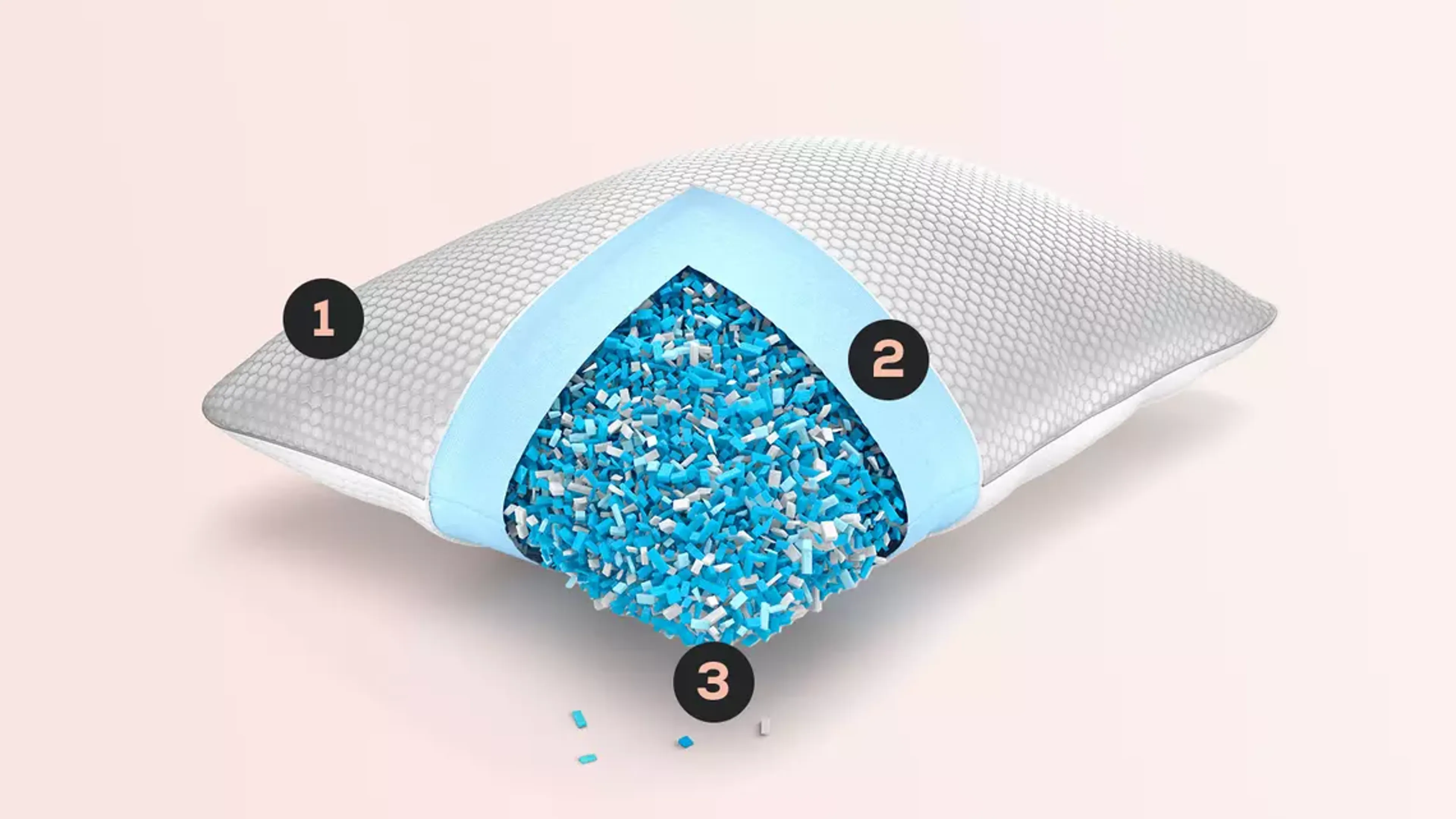 Wie ist Das Kühlende Kopfkissen aufgebaut?