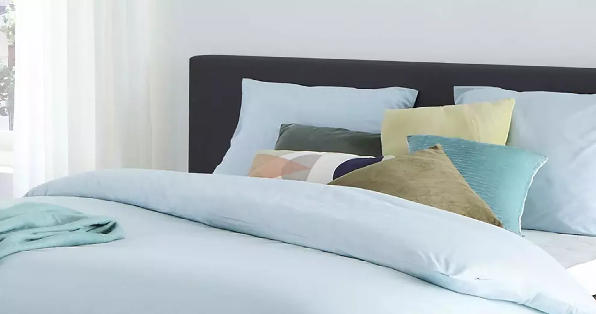 Kopfteil und Fußteil reinigen